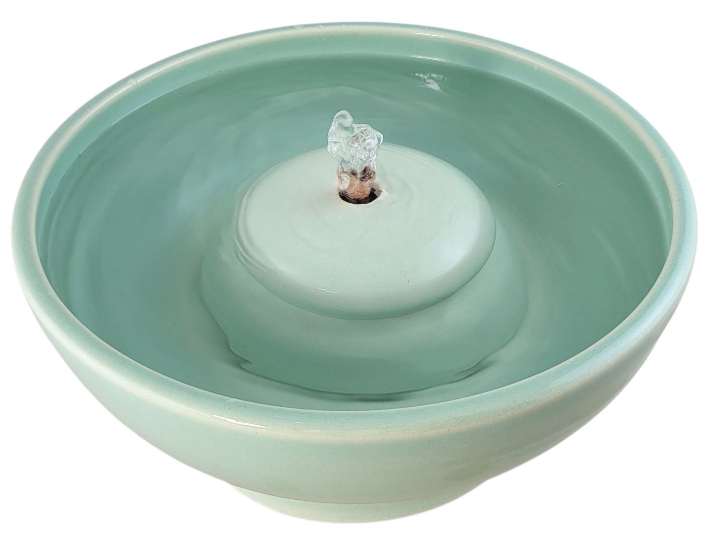 Spring Green Enhanced Style  Cat Drinking Fountain (10 Cup)