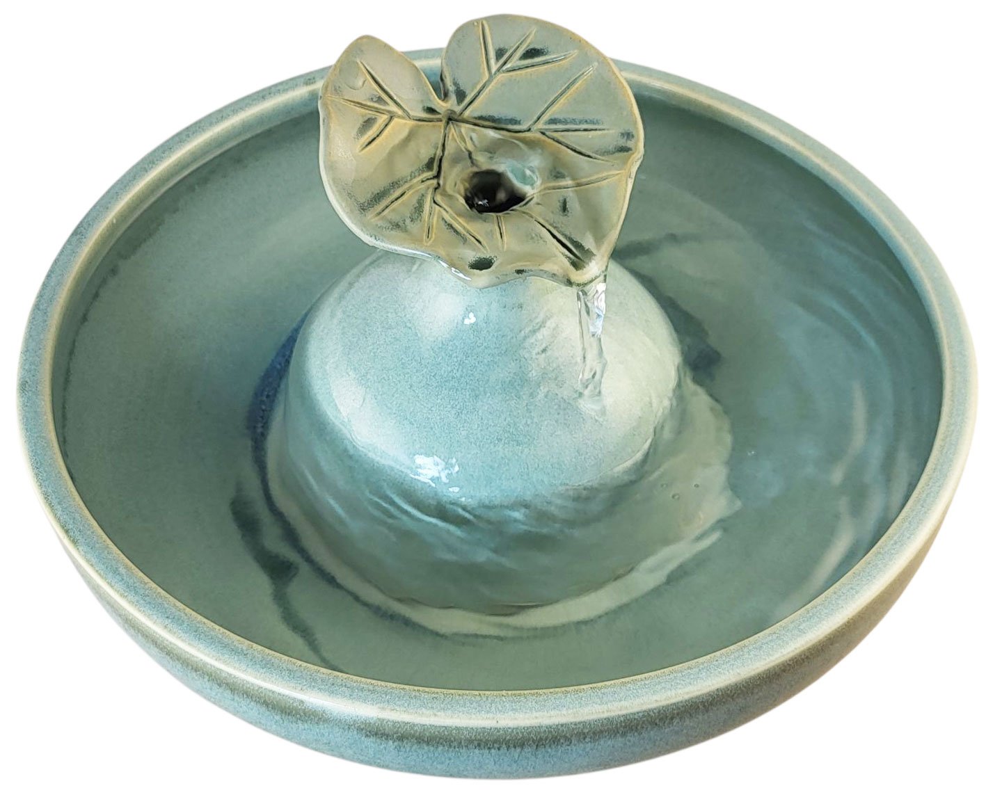 Waterlily Leaf Enhanced Style Cat Fountain (10 Cup)