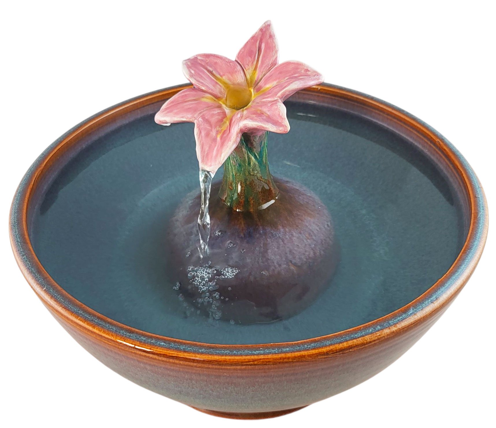 Lily Enhanced Style Cat Drinking Fountain (17 Cup)