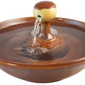 Cream Filled Original Style Cat Drinking Fountain (15 Cup)
