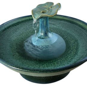 Waterlily Leaf Enhanced Style Cat Fountain (13 Cup)