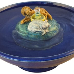 Cat & Dog Fountain Enhanced Style Cat Drinking Fountain (11 Cup)