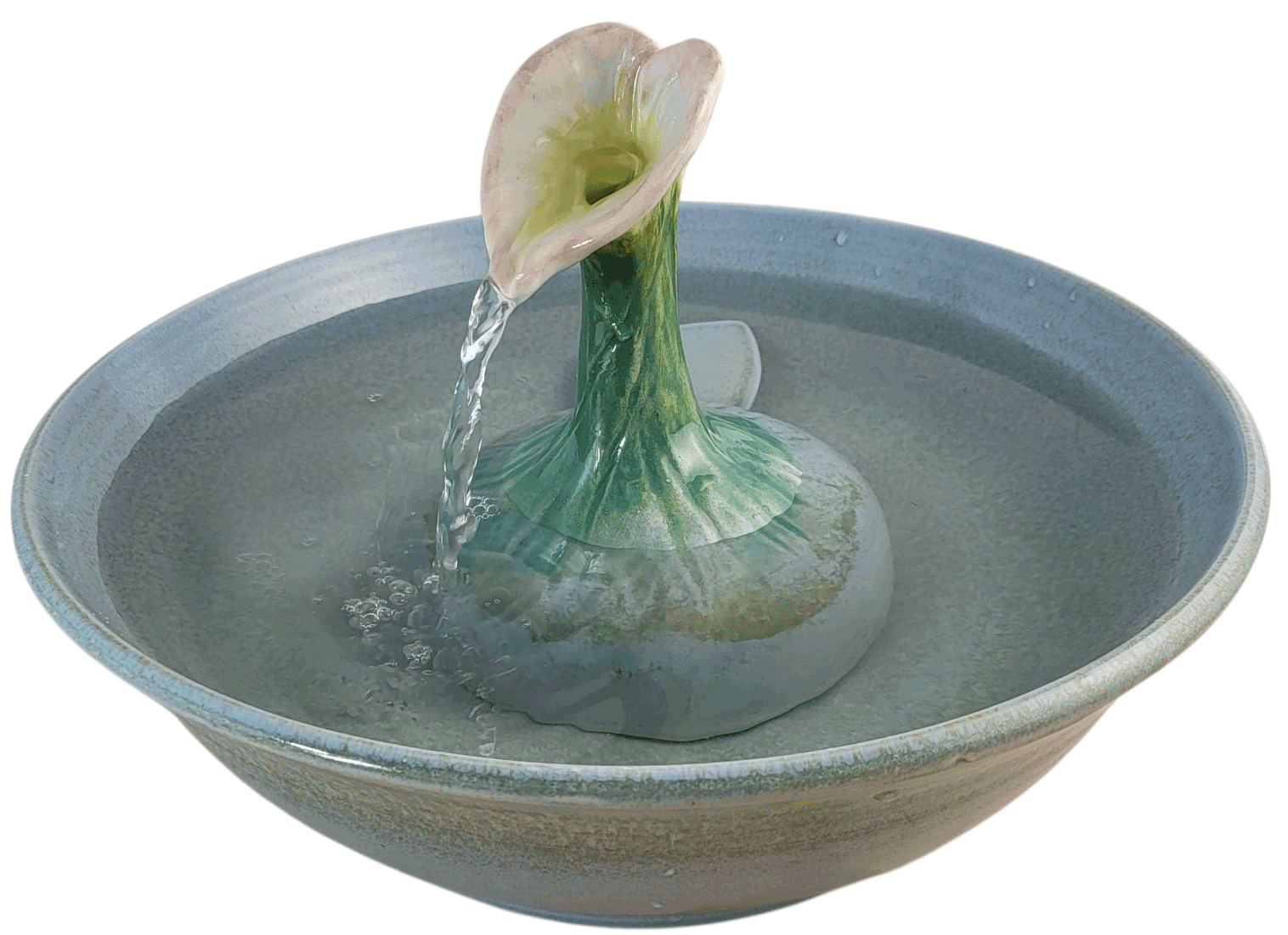 Calla Lily Original Style Cat Drinking Fountain (11 Cup)