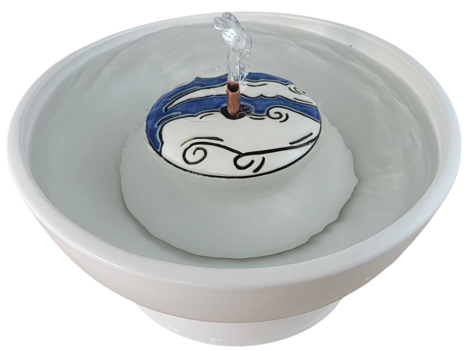 Clouds Enhanced Style  Cat Drinking Fountain (9 Cup)