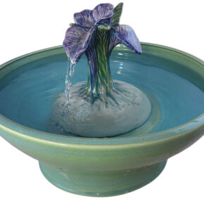 Iris Enhanced Style Cat Drinking Fountain (14 Cup)