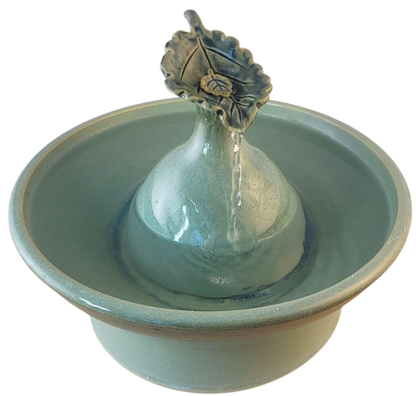 Peruvian Oak Enhanced Style Cat Water Fountain  (9 cup)