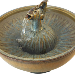 Flying Fish Enhanced Style Cat Drinking Fountain (15 Cup)