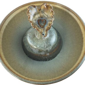 Copper Leaf Enhanced Style Cat Drinking Fountain (11 Cup)