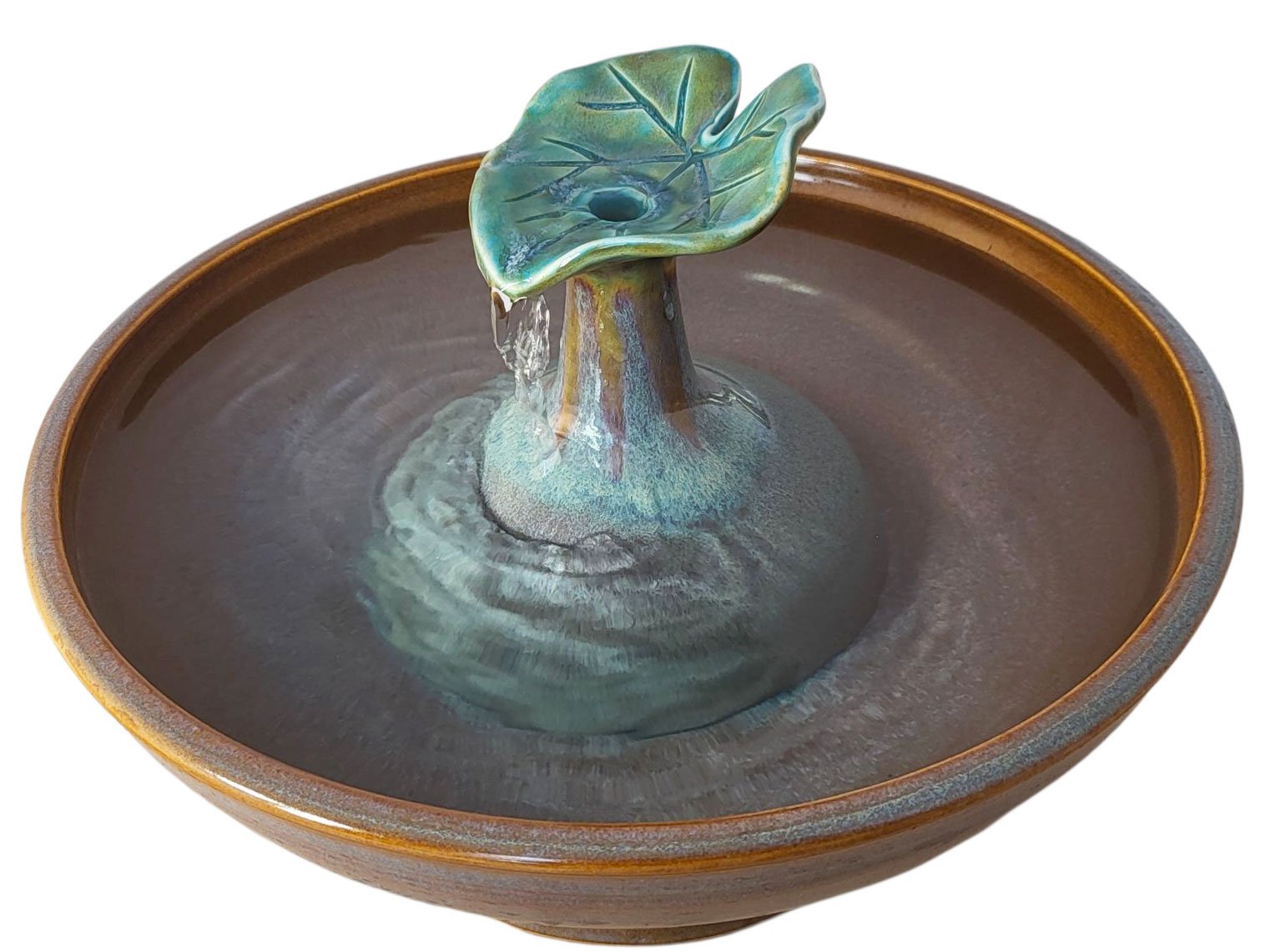 Waterlily Leaf Enhanced Style Cat Fountain (11 Cup)