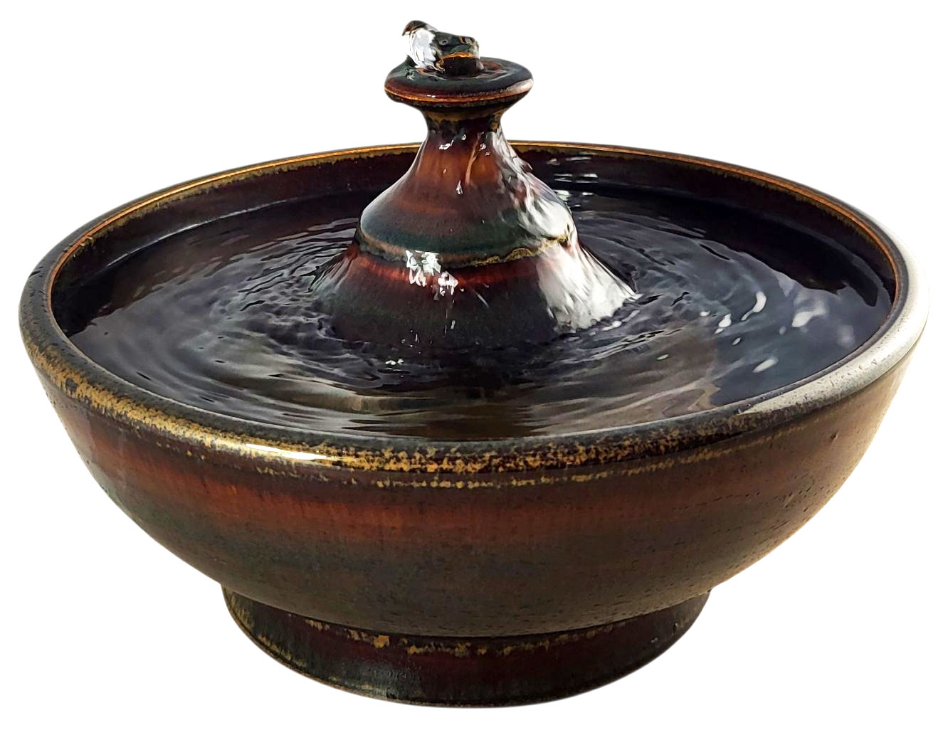 Mahogany Geyser  Enhanced Style Cat Water Fountain  (8 Cup)