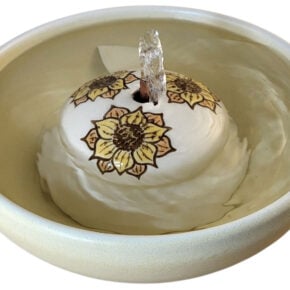Sunflower 3 Original Style  Cat Drinking Fountain (9 Cup)