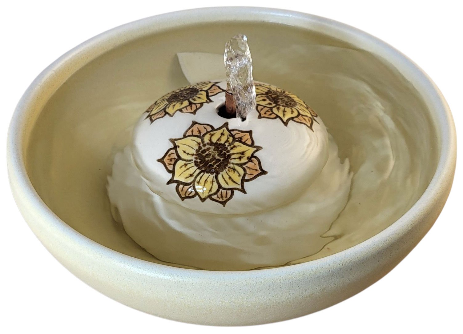 Sunflower 3 Original Style  Cat Drinking Fountain (9 Cup)