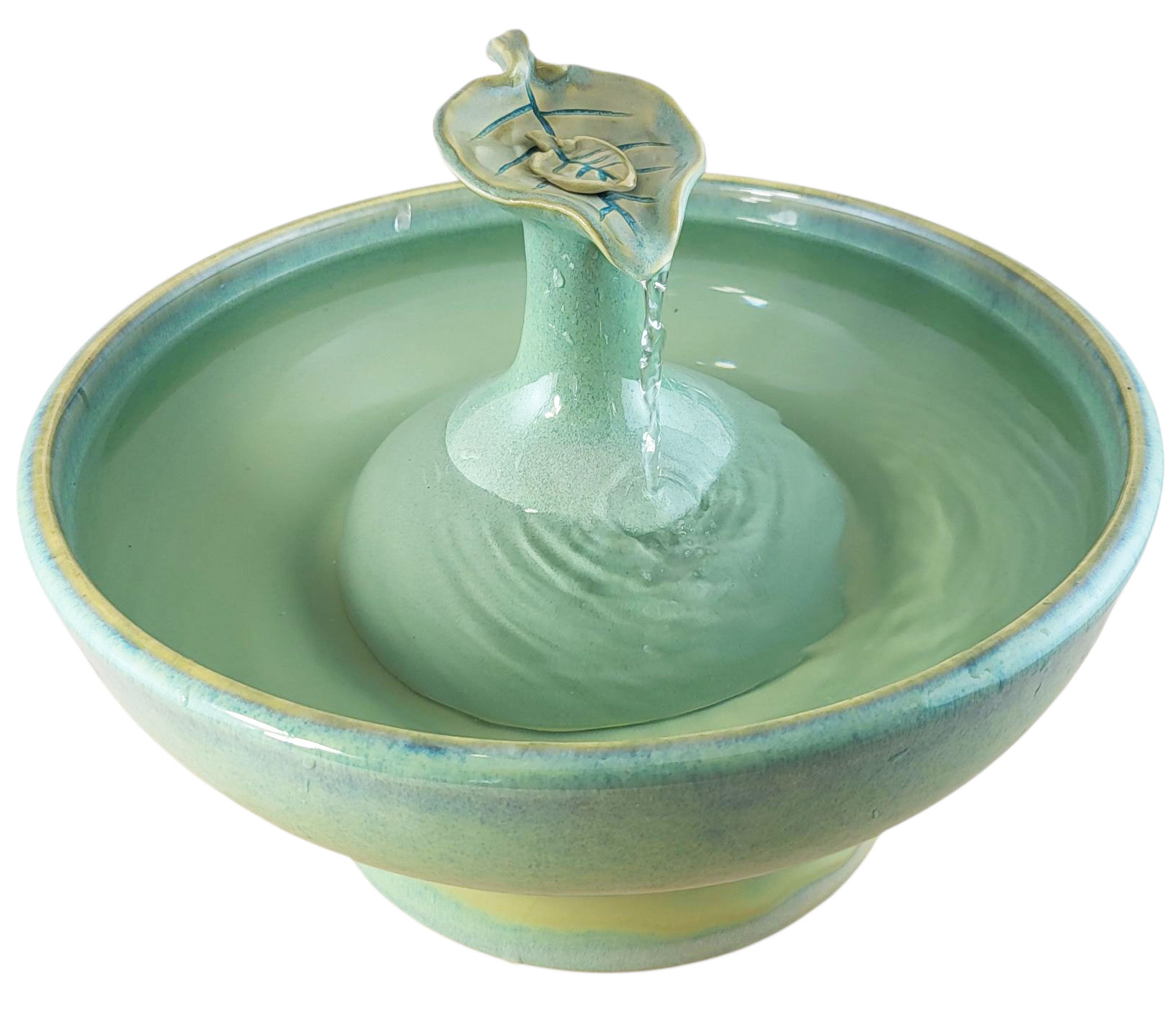Sea Leaf Enhanced Style Cat Fountain (11 Cup)