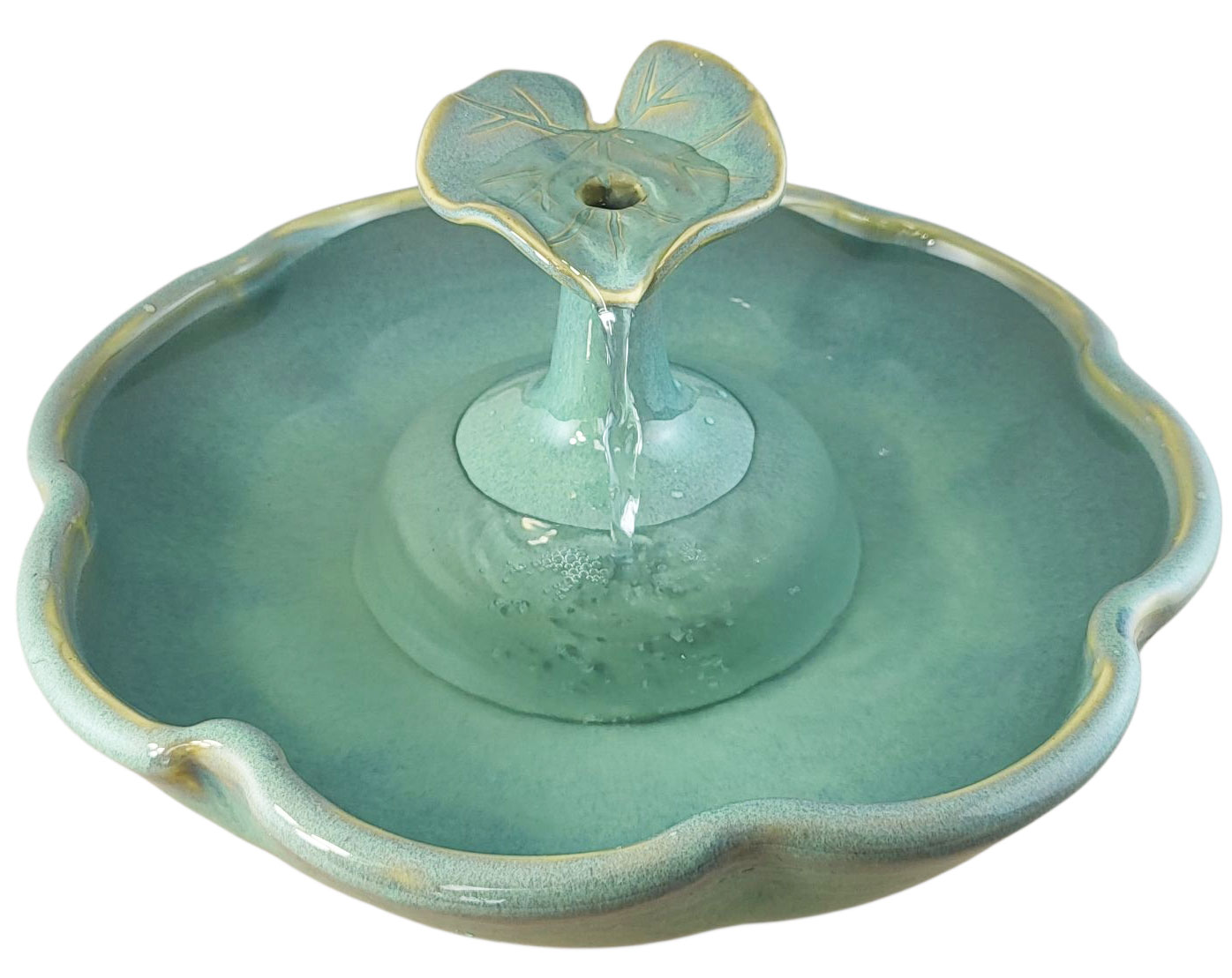 Waterlily Leaf Enhanced Style Cat Fountain (11 Cup)