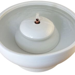 Cream Enhanced Style Style  Cat Drinking Fountain (9 Cup)
