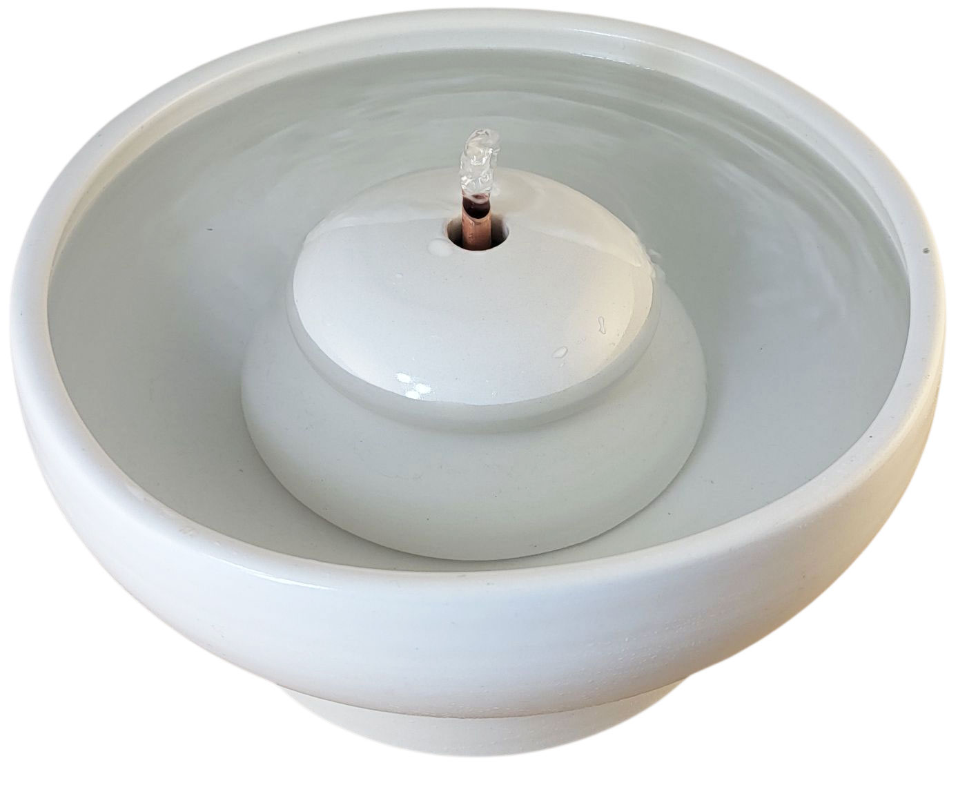 Cream Enhanced Style Style  Cat Drinking Fountain (9 Cup)