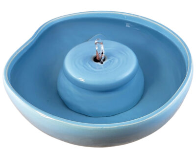 Cerulean Freeform Original Style Cat Drinking Fountain (10 Cup)
