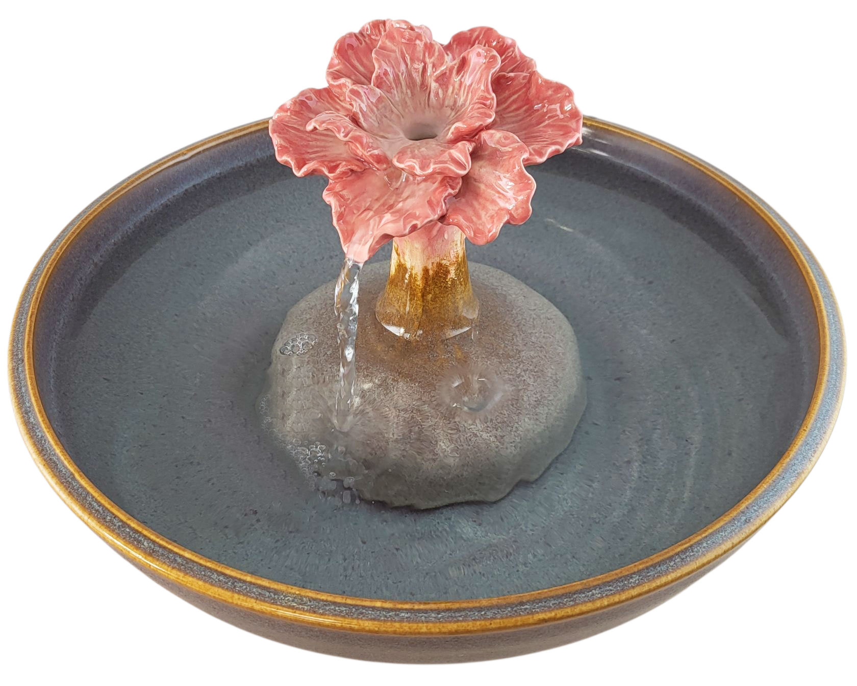 Hibiscus  Enhanced Style Cat Drinking Fountain (15 Cup)