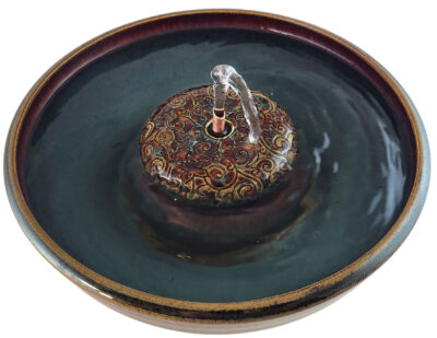 Star Swirl Enhanced Style Cat Drinking Fountain (11 Cup)