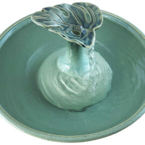 Monstera Enhanced Style Cat Water Fountain (11 Cup)