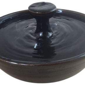 Ebony Piazza Enhanced Style Cat Fountain (10 Cup)