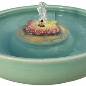 Ginkgo Leaf Original Style  Cat Drinking Fountain (11 Cup)