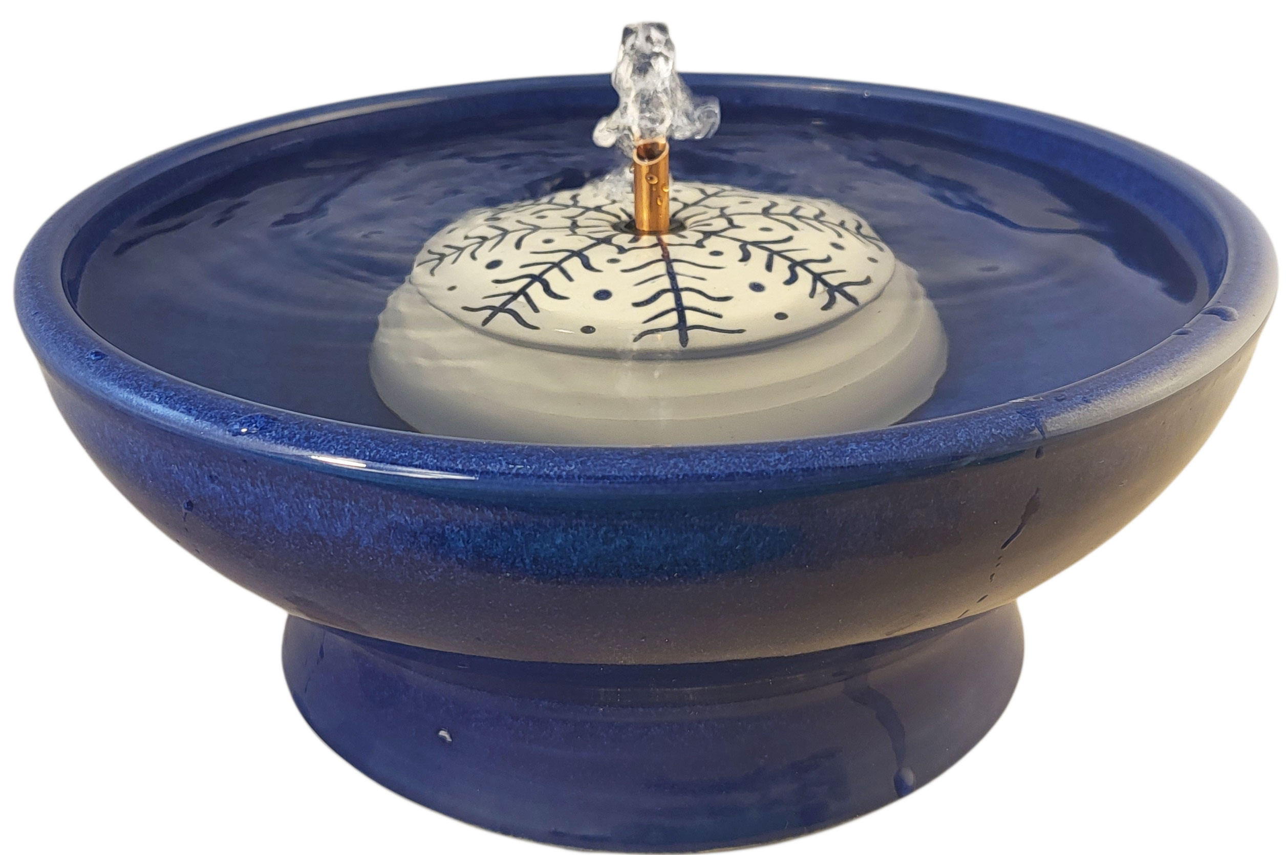 Snowflake Enhanced Style  Cat Water Fountain (9 Cup)