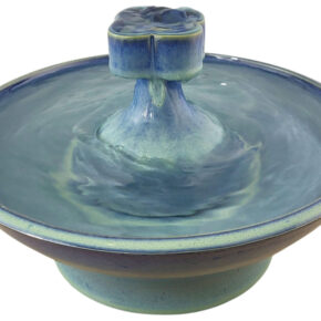 Clover Piazza Enhanced Style Ceramic Cat Fountain (10 Cup)