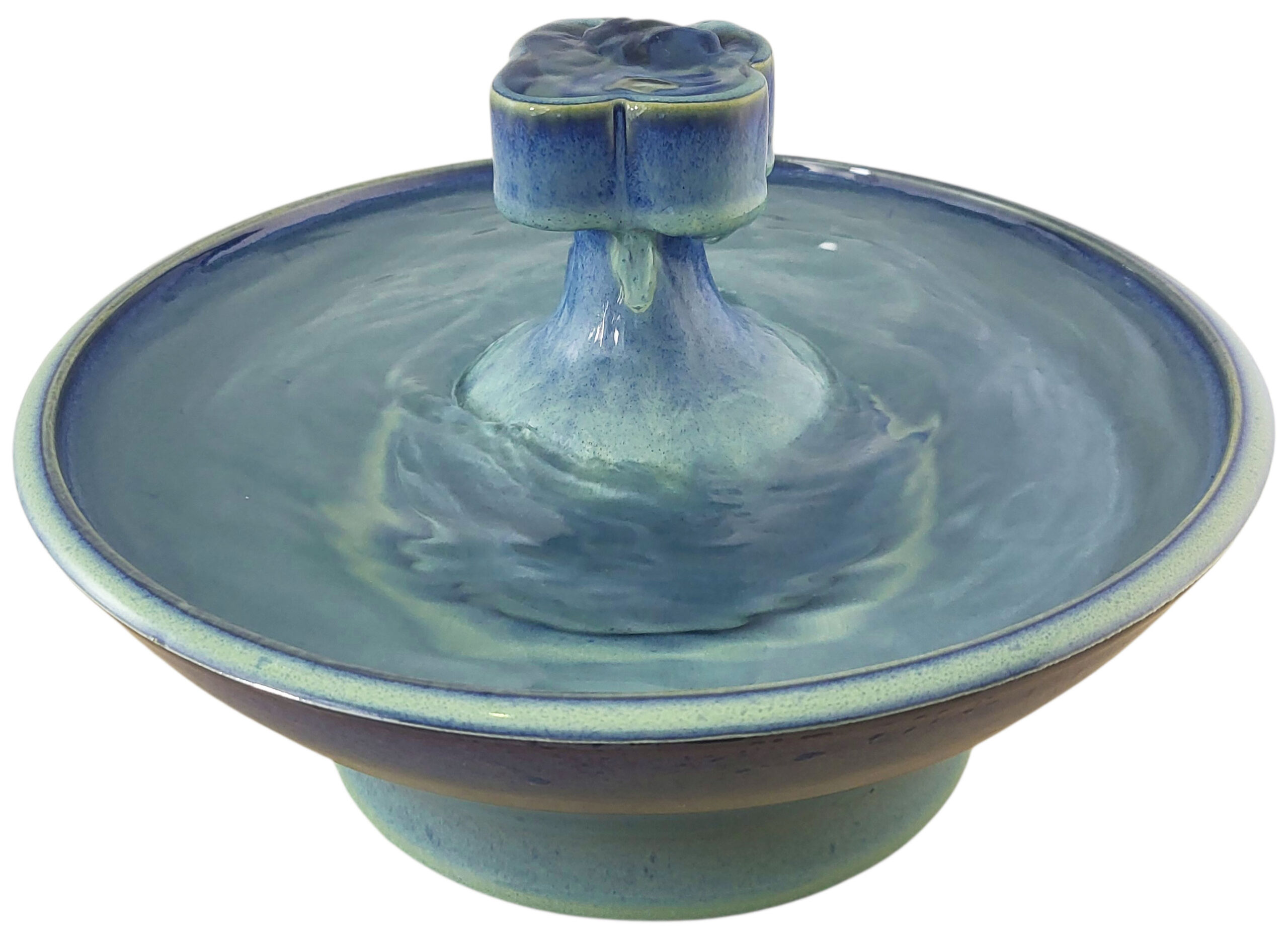 Clover Piazza Enhanced Style  Ceramic Cat Fountain (10 Cup)