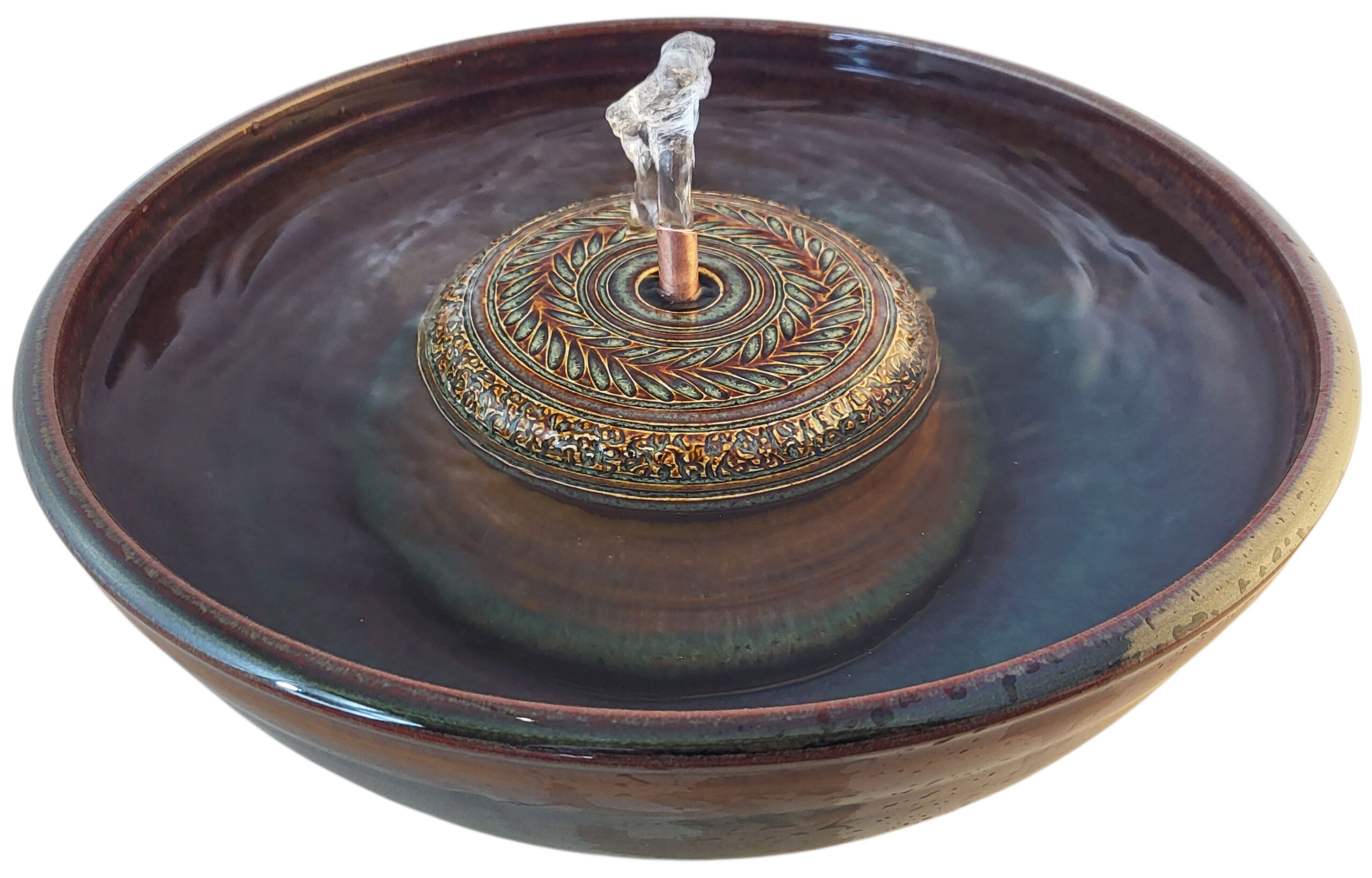 Laurel Original Style Ceramic Cat Drinking Fountain (9 Cup)