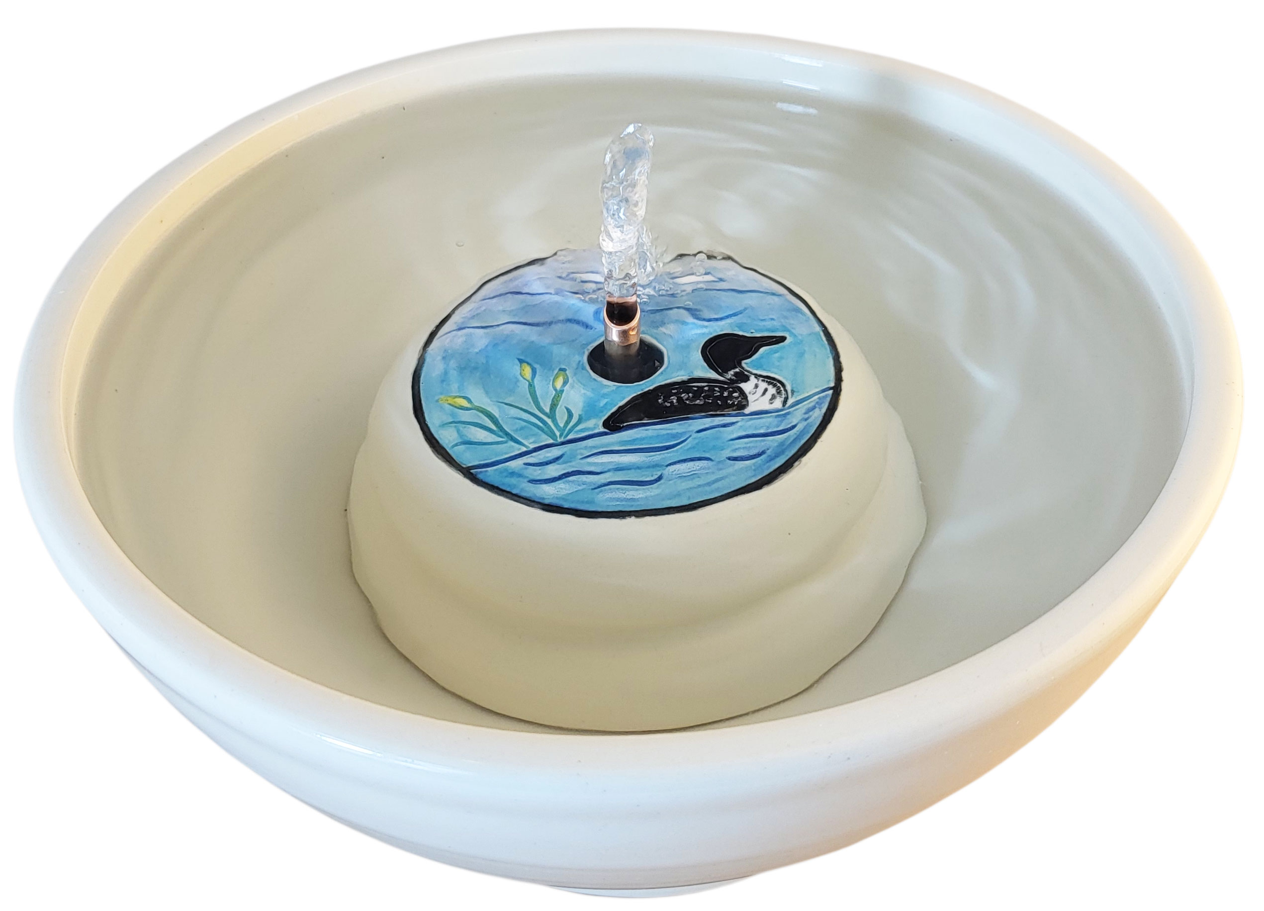 Duck Pond Enhanced Style  Cat Drinking Fountain (10 Cup)