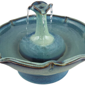 Handcrafted Cat Fountains Trillium Enhanced Style Cat Drinking Fountain (9 Cup)