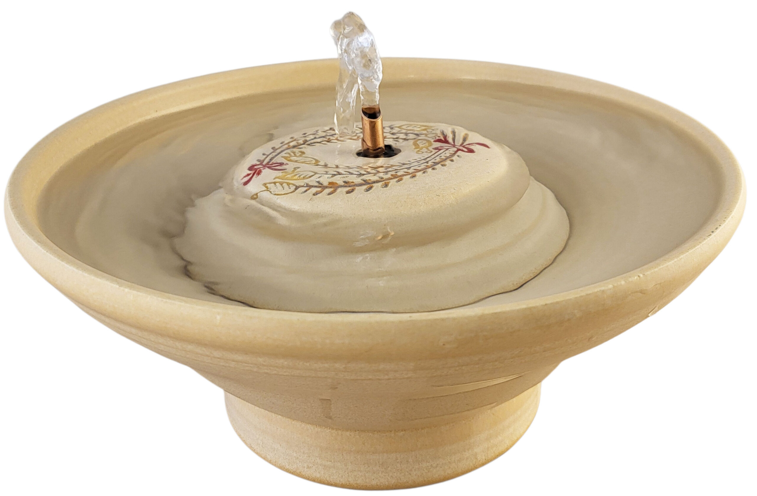 Wheat Sheaves Original Style  Cat Drinking Fountain (11 Cup)