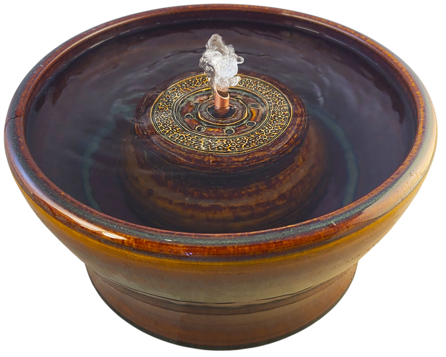 Millwheel Enhanced Style Cat Drinking Fountain (10 Cup)