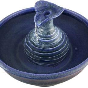 Blue Emerald Enhanced Style Cat Drinking Fountain  (11 Cup)