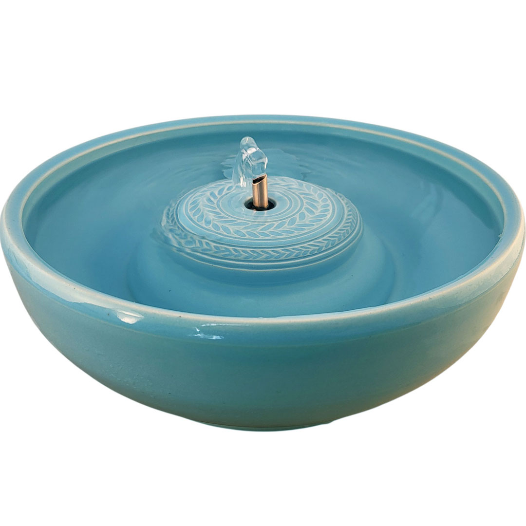 Laurel Original Style Ceramic Cat Drinking Fountain (9 Cup)