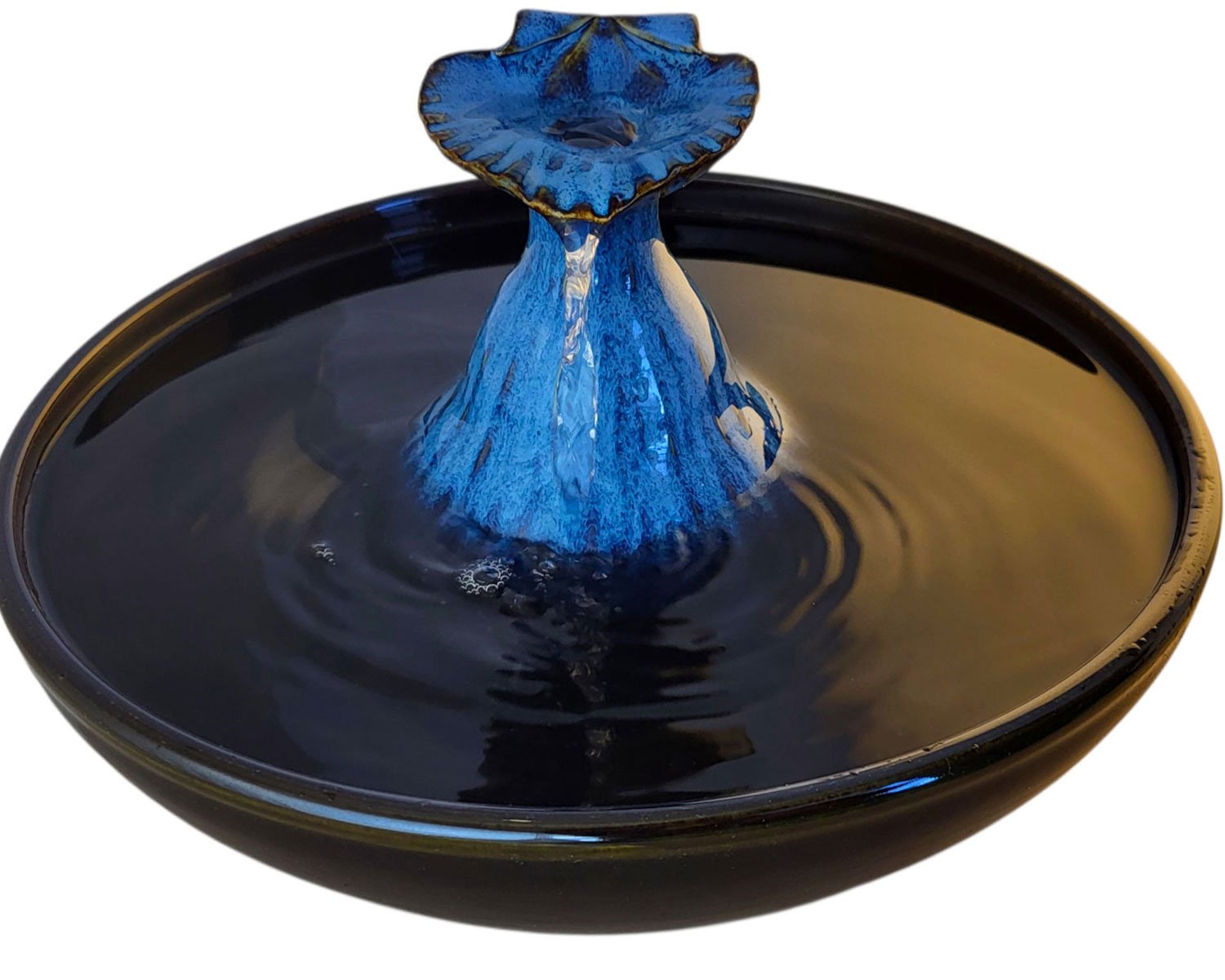 Scallop Original Style Ceramic Cat Fountain (9 Cup)