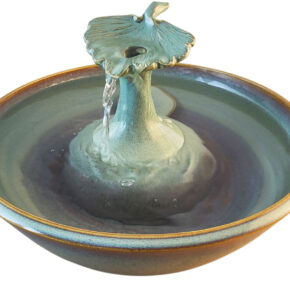 Handcrafted Cat Fountains Ginkgo Original Style Cat Water Fountain (10 Cup)