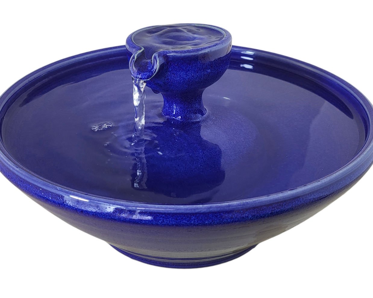 April Piazza  Original Style Ceramic Cat Water Fountain (13 Cup)