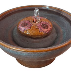 Strawberry Sun Enhanced Style  Cat Drinking Fountain (10 Cup)