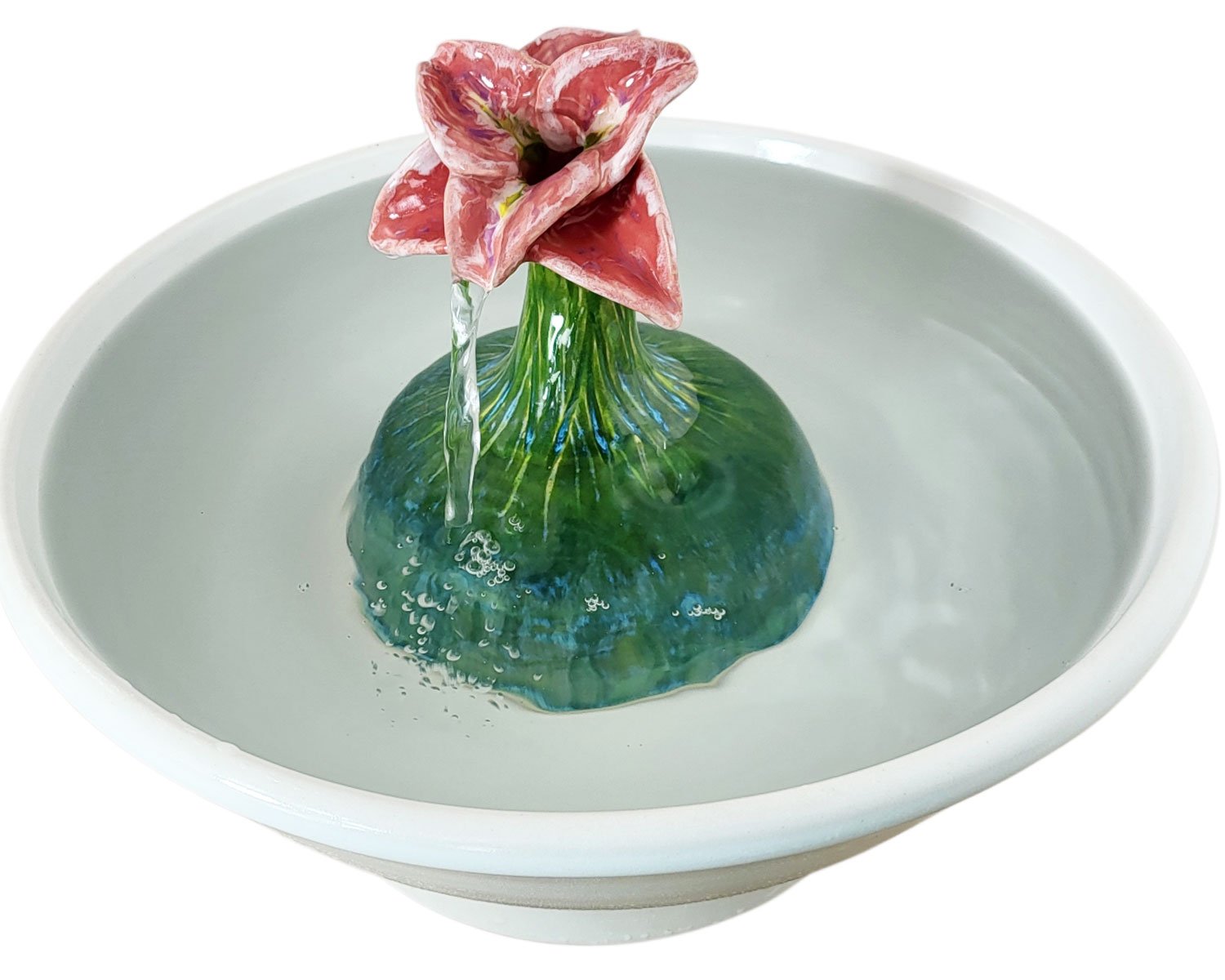 Star Lily Enhanced Style Cat Drinking Fountain (11 Cup)