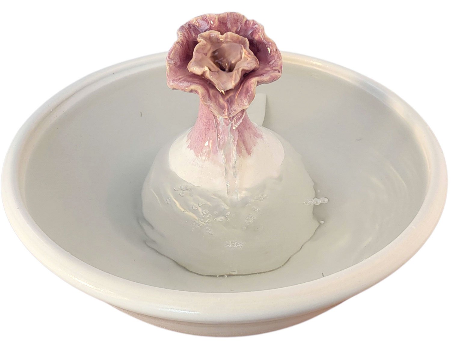 Damask Rose Original Style Cat Drinking Fountain (9 Cup)