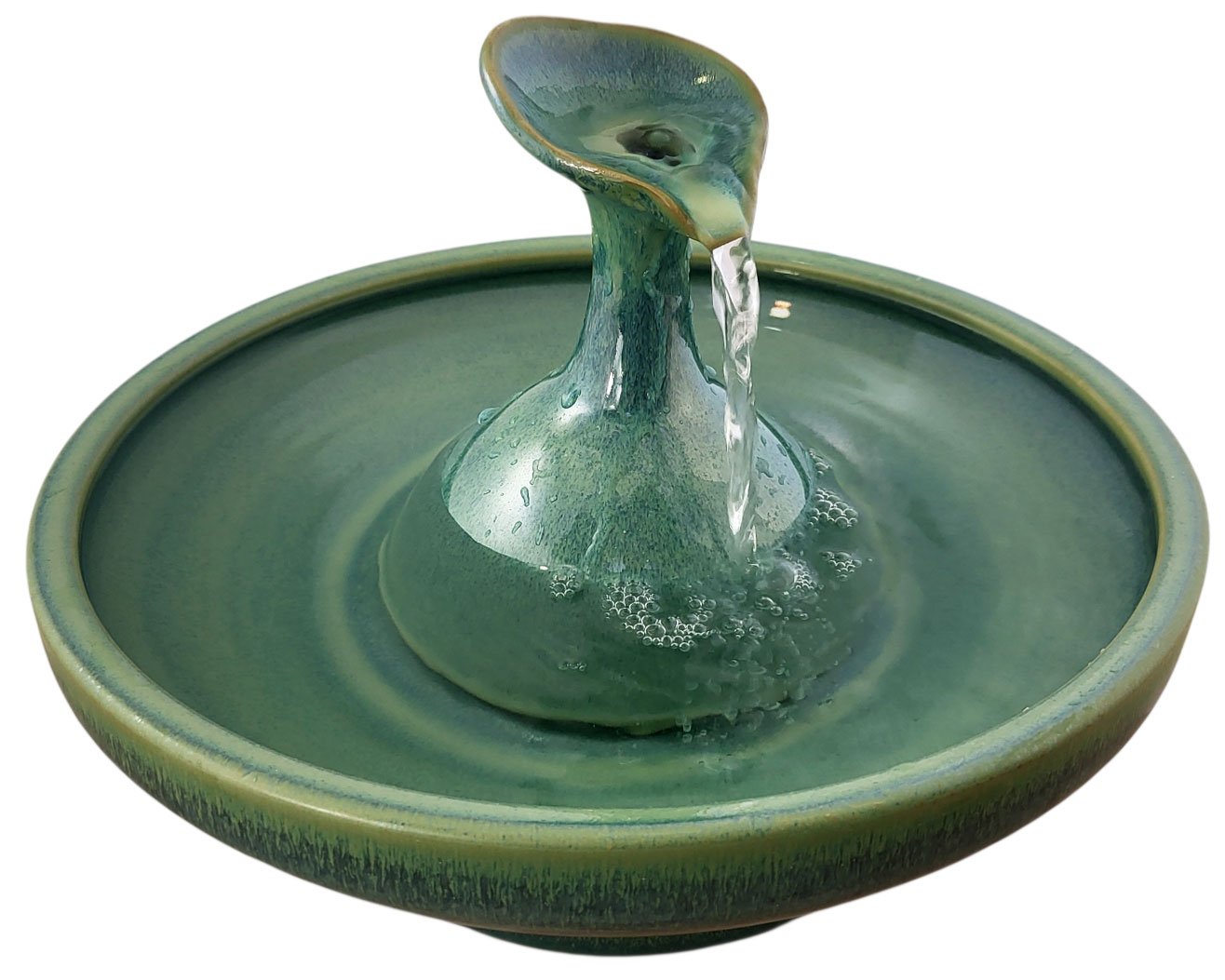 Egyptian Silk Enhanced Style Cat Drinking Fountain (11 Cup)