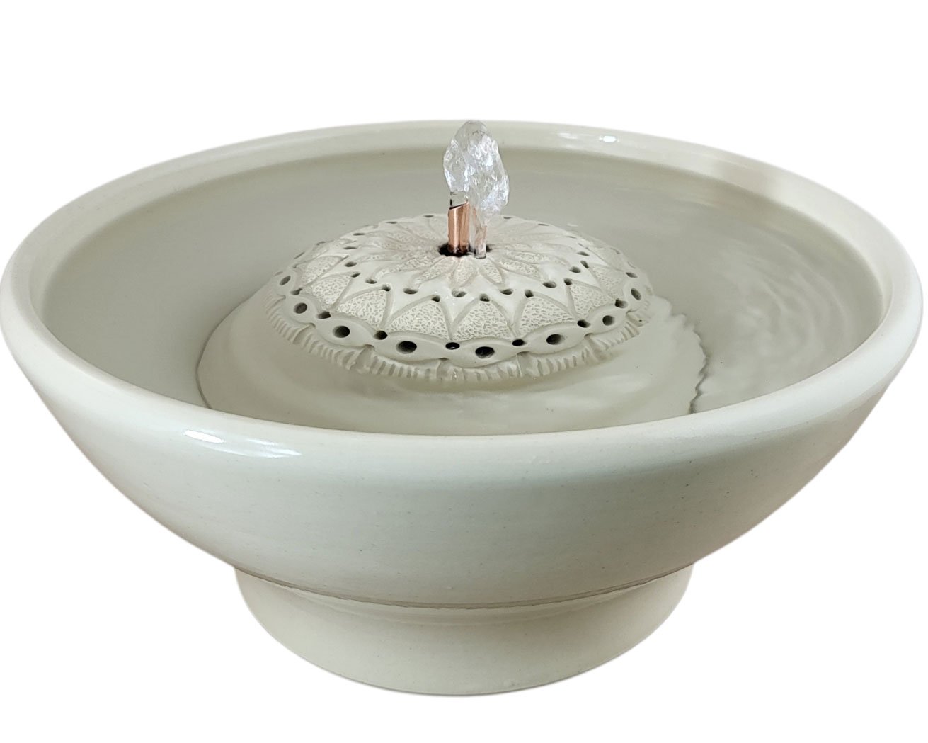 Venetian Lace Enhanced Style  Cat Water Fountain (10 Cup)