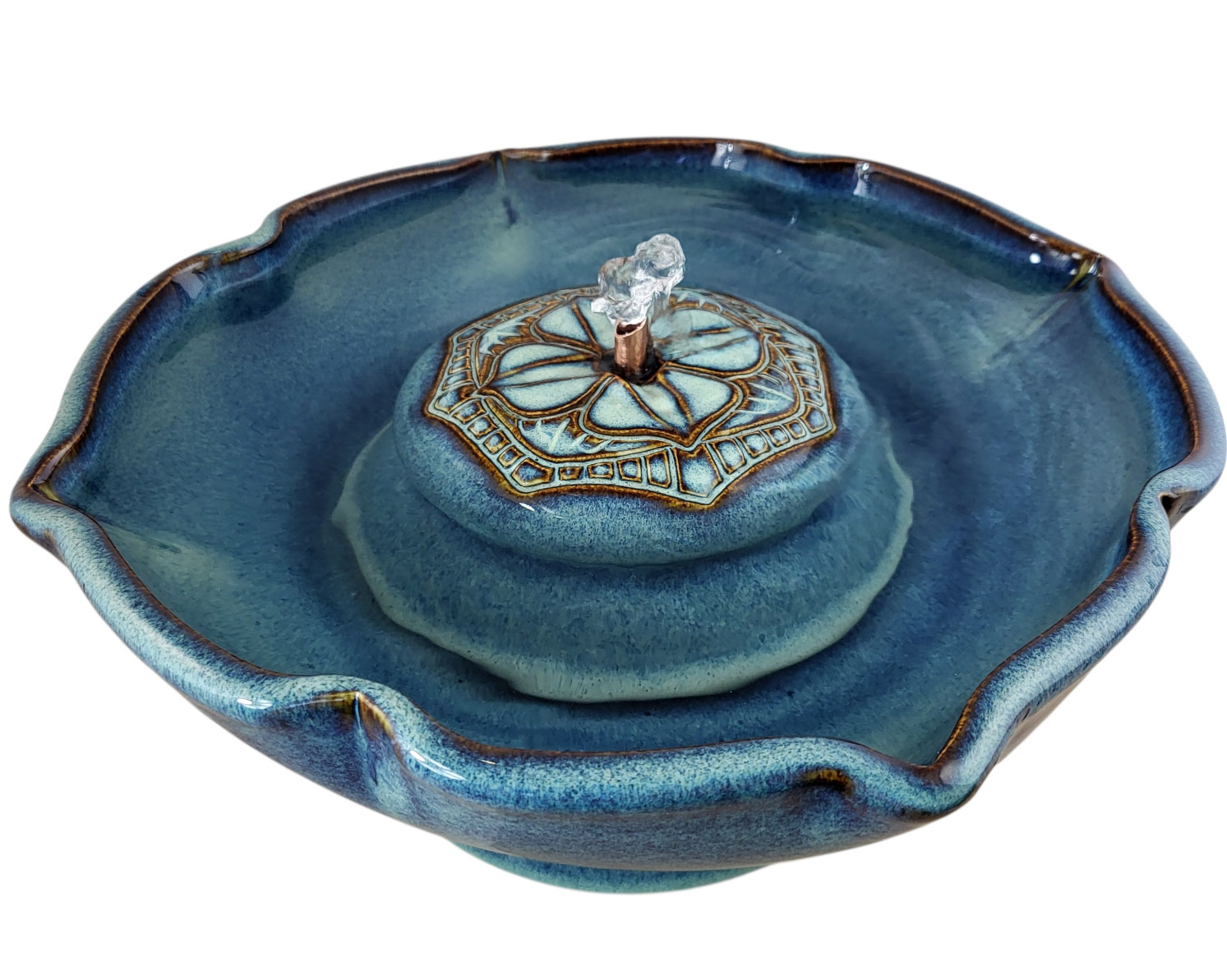 Panji Arabesque Enhanced Style Cat Drinking Fountain (11 Cup)