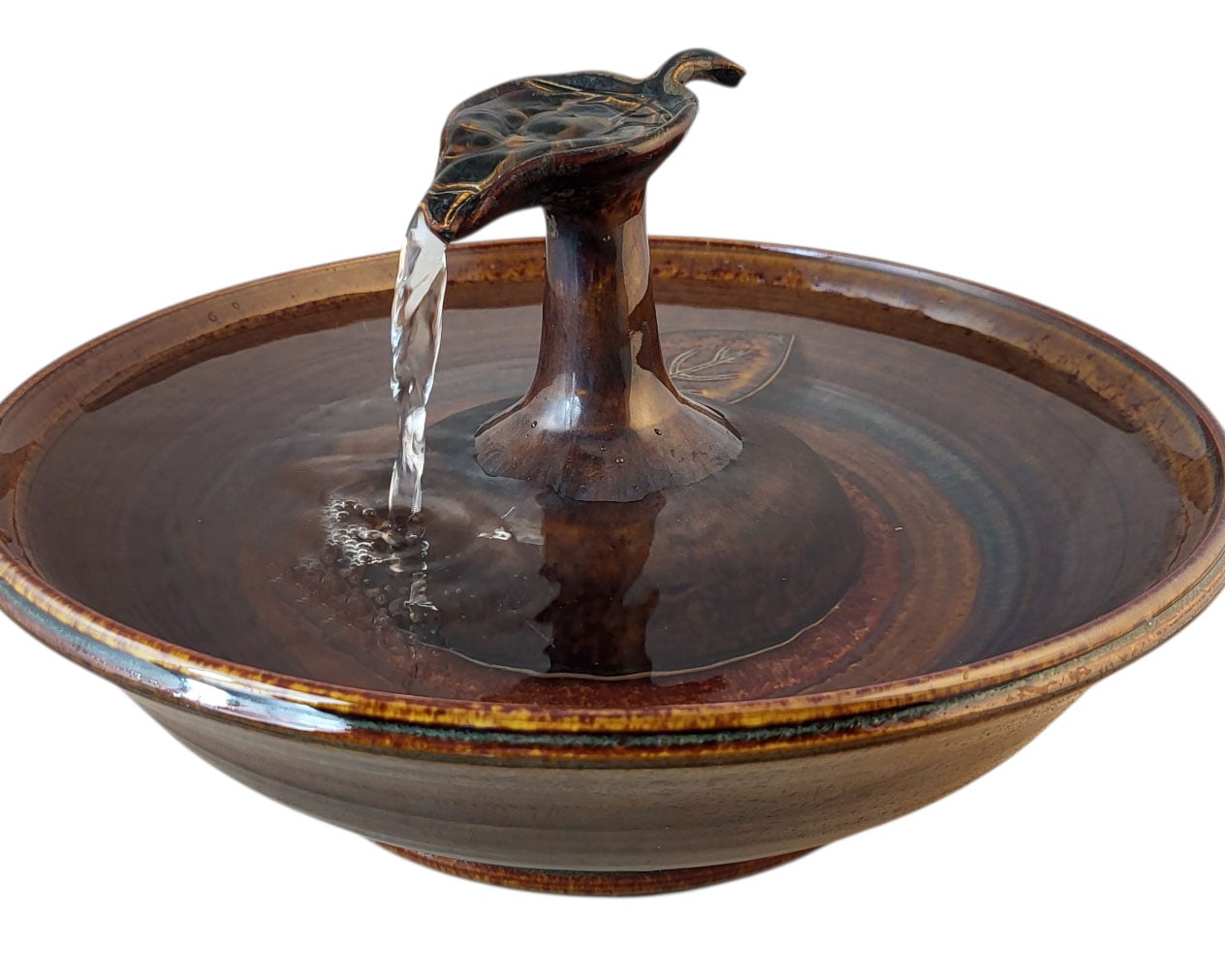 Mahogany Leaf Original Style Cat Drinking Fountain (11 Cup)