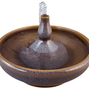 Candlestick Geyser Original Style  Ceramic Cat Fountain (9 Cup)