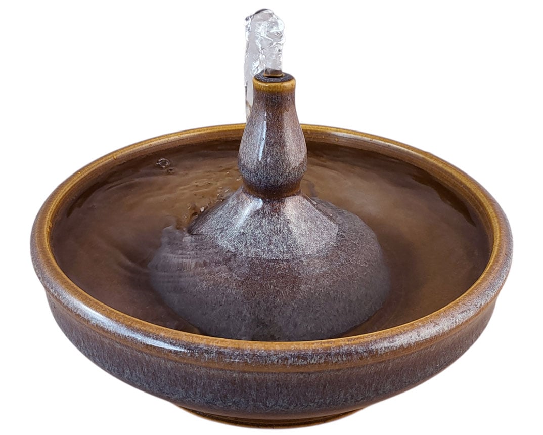 Candlestick Geyser Original Style  Ceramic Cat Fountain (9 Cup)