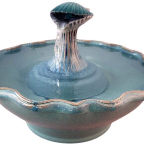 Blueshell Enhanced Style Ceramic Cat Fountain (11 Cup)