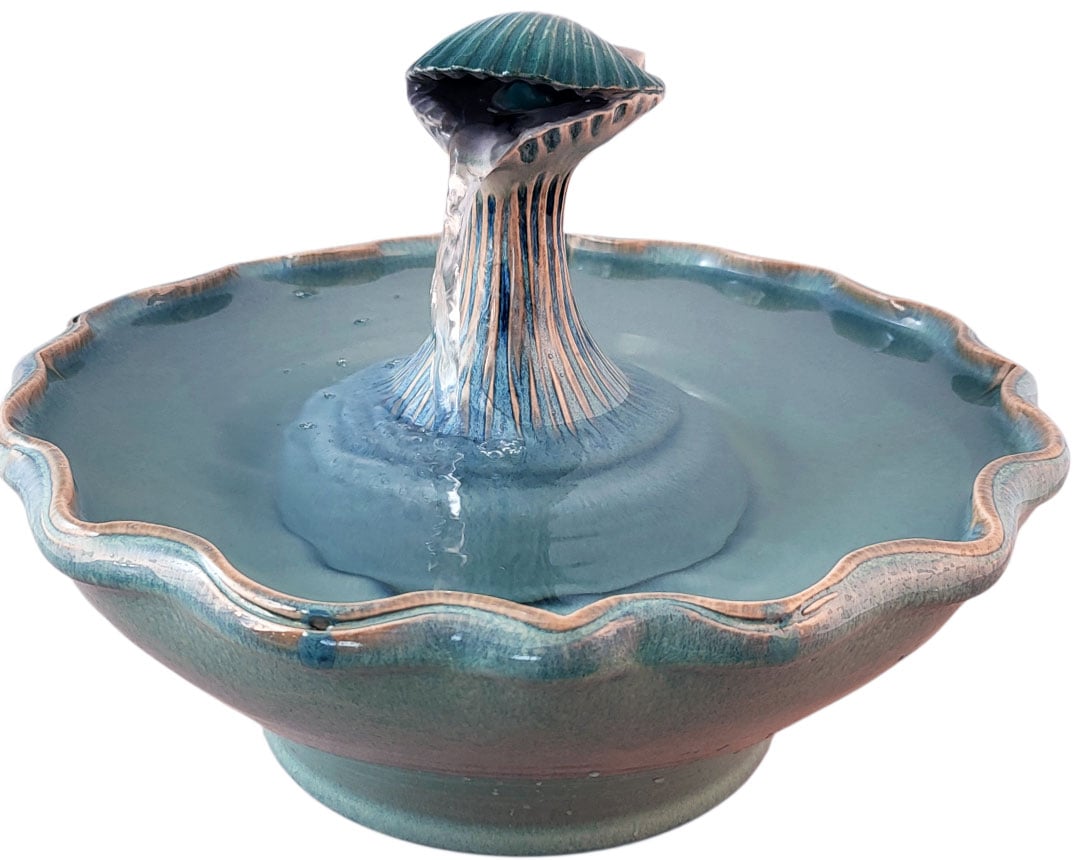 Blueshell Enhanced Style Ceramic Cat Fountain (11 Cup)
